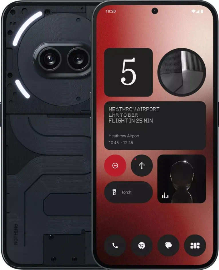Смартфон Nothing Phone (2a) 8.128 Гб, Dual nano SIM, Black, черный
